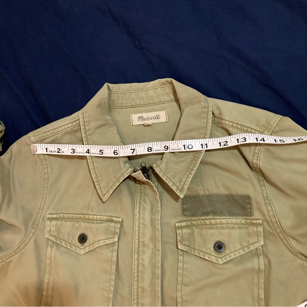 Madewell Jacket Light Olive Army Green